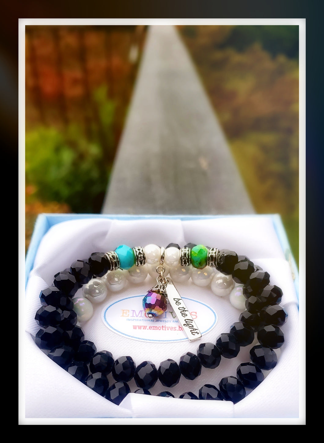 3 Piece Handmade Beaded Bracelet set - BE THE LIGHT🦋